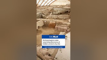 Archaeologists make surprising discover at hidden ancient city site