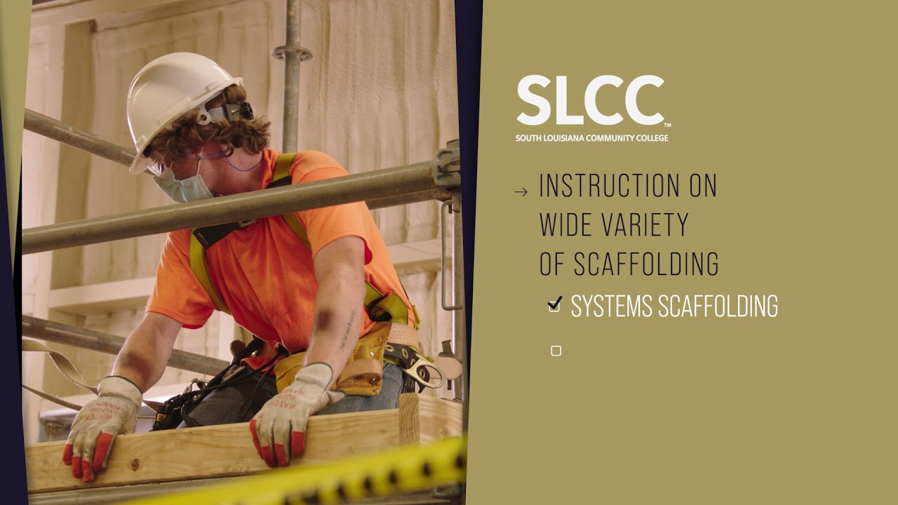 SLCC Basic Industrial Scaffolding - 30 sec spot