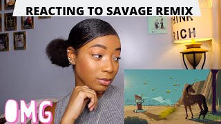 Download Lagu Megan Thee Stallion - Savage Remix (feat. Beyoncé) [Visualizer] *REACTION*