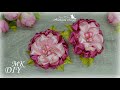 Цветок из ленты/Цветы из ленты/RIBBON FLOWERS/Flor de fita /DIY Natalia Mazer