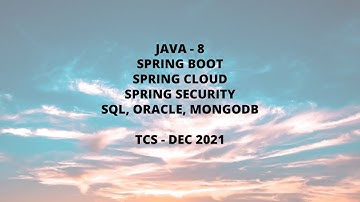 Java Microservice Spring boot real time interview | Recorded audio | TCS