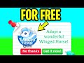 HOW TO GET WINGED HORSE FOR FREE IN ADOPT ME! Roblox