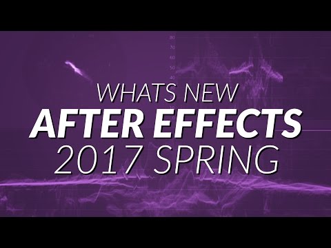 3 AWESOME New Updates in After Effects 2017 Spring Edition