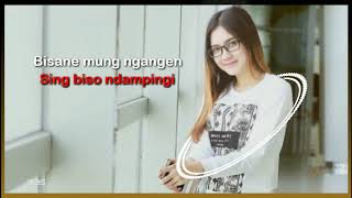 Bisane Mung Nyawang - Karaoke No Vocal
