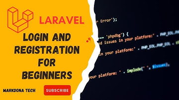 Laravel Login and Registration with Authentication using Laravel UI | Laravel 11 for Beginners Ep 2