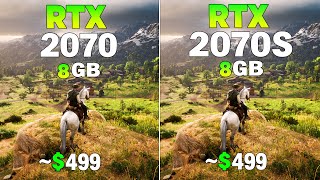 RTX 2070 vs RTX 2070 Super - Test in 8 Games