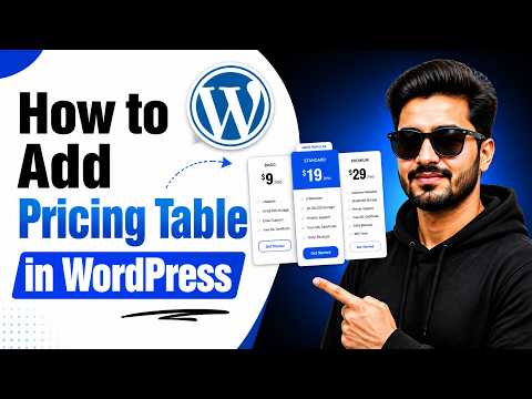 How to Add a Pricing Table in WordPress