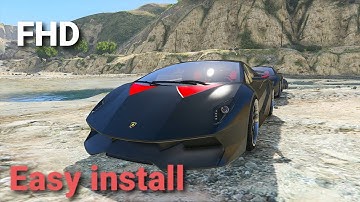 gta 5 mods | Download Lamborghini Sesto Elemento MOD