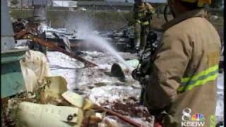 Trash Fire Forces Evacuation