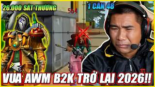 REACTION | VUA SÚNG TỈA AMW FREE FIRE PC TRÊN THẾ GIỚI B2K TRỞ LẠI , 26.000 DAME 1 CÂN 48 QUÁ CHẤT screenshot 3