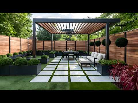 Top 300 New Patio Design Trends 2024 Home Garden Landscaping & Rooftop Pergola Ideas by Priyanka's InspireSpace
