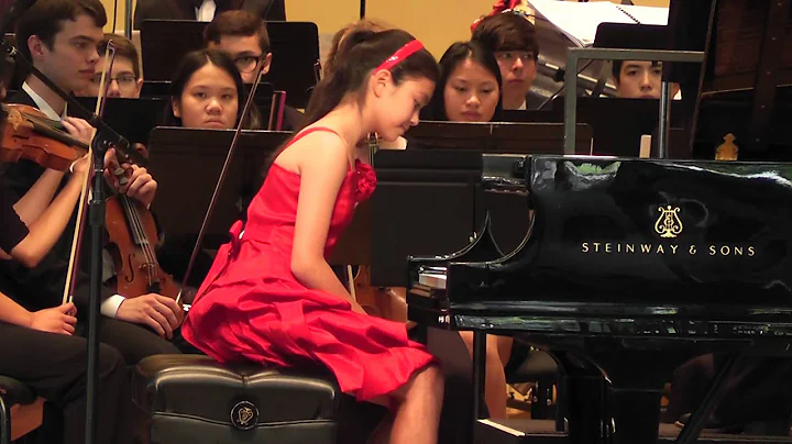 Avery Gagliano (13) Performs Ravel Concerto in G M...