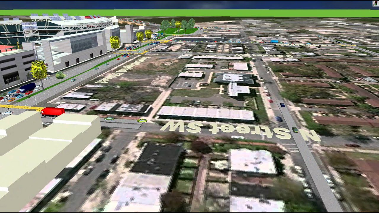 M Street SE/SW Transportation Study: Alternative 1 - M Street "Main Street"