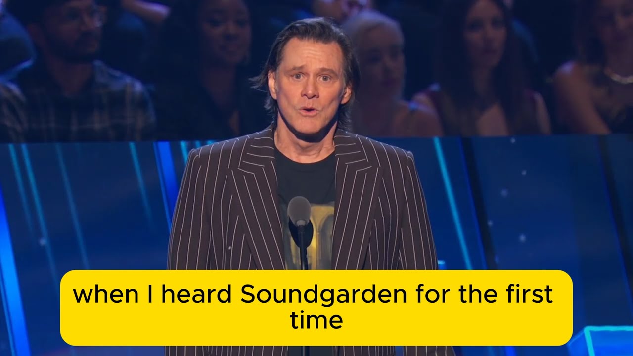 Jim Carrey Gets Emotional About Soundgarden