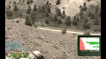 Arma 2 multiplayer gameplay on the 7th Cavalry public server