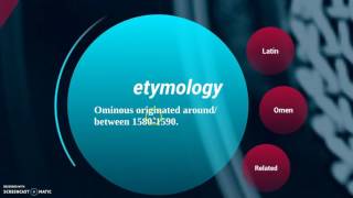 RDG 114A Vocab Prezi #4 : Ominous