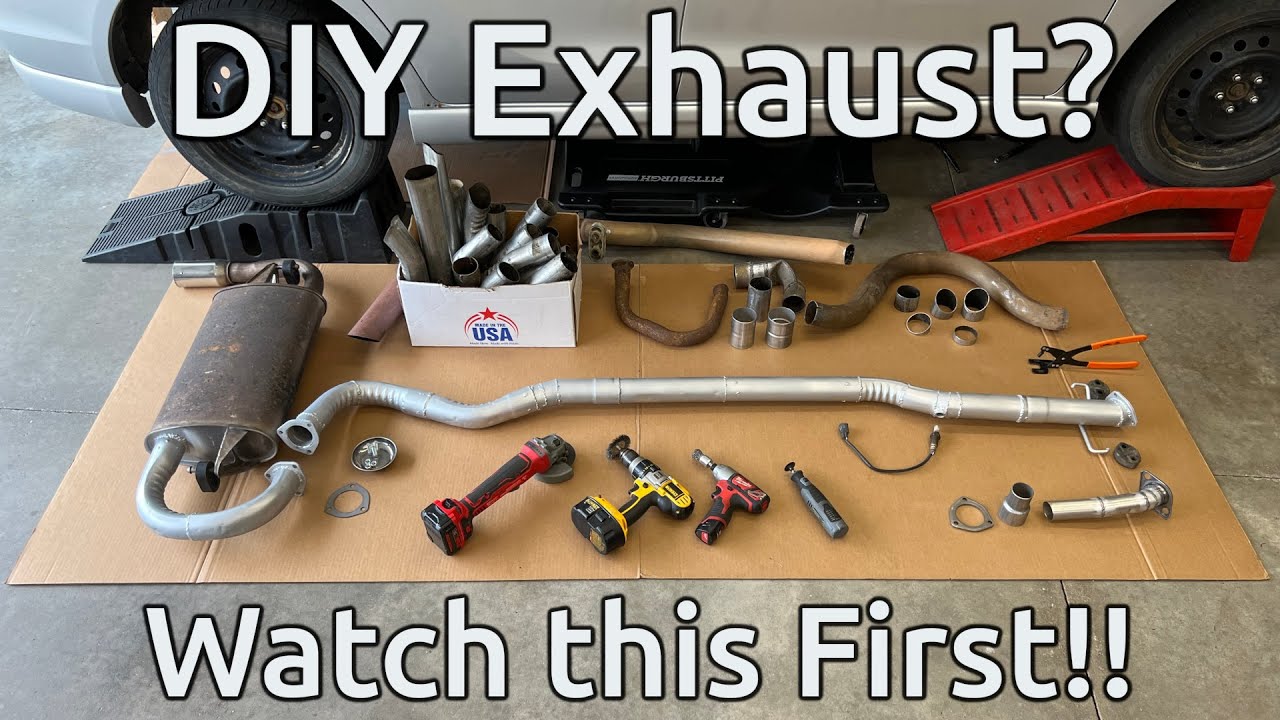 Building a DIY Exhaust System, Advice Before you Begin! AWD Toyota