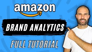 How To Use Amazon's BRAND ANALYTICS Tool | Step By Step Tutorial screenshot 4