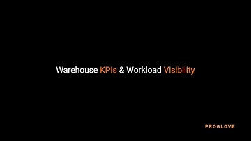 | ProGlove INSIGHT | Warehouse 360 - Warehouse KPIs & Workload Visibility