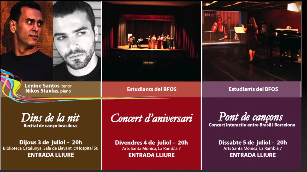 Barcelona Festival of Song 2014 - Concerts