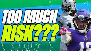 Riskiest Fantasy Wide Receivers - 2023 Fantasy Football Draft Strategy - Fantasy Football Advice