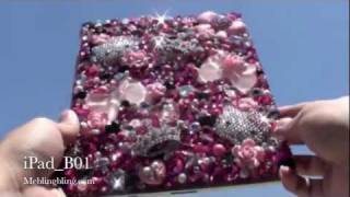 Swarovski Crystal Pink Bling Ipad Case By Meblingbling