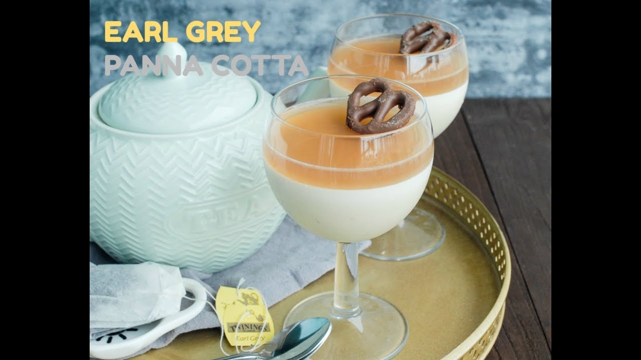 伯爵茶奶凍食譜｜Earl Grey Panna Cotta Recipe