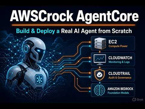 AWS Bedrock AgentCore Tutorial 2026 | Einen echten KI-Agenten auf AWS von Grund auf erstellen und...