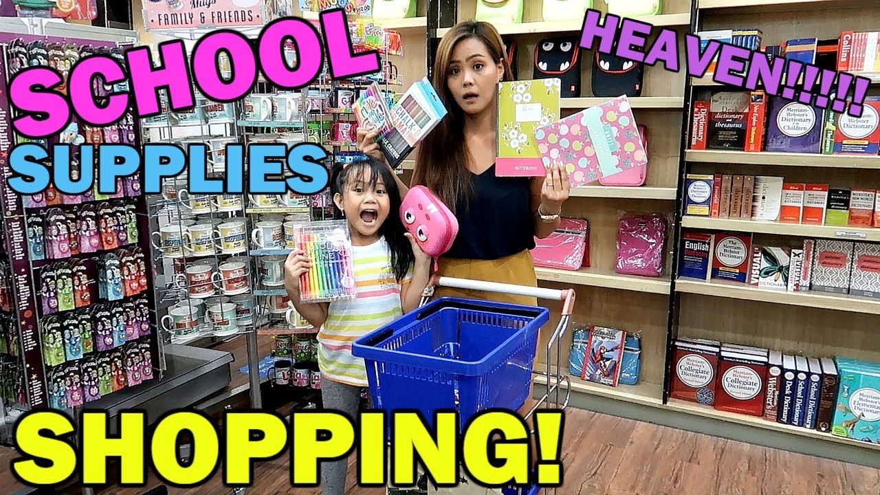 BACK TO SCHOOL SHOPPING 2018 (Philippines) YouTube