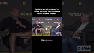 Sen. John Fetterman appears to forget he's a Democrat, calls himself a lifelong Republican