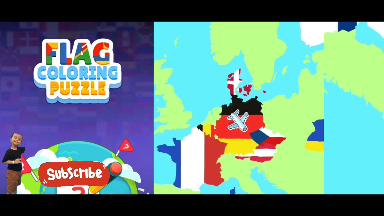 FLAG Drawing - Perancis Jerman Yunani Hungaria Iceland - Paint the FLAG 