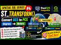 ST_Transform() Explained in PostGIS | Convert GCS to PCS | EPSG:4326 to EPSG:3857