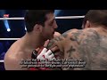 Luigi Fioravanti after the fight on M-1 Challenge 63