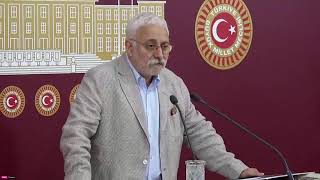 Grup Başkanvekilimiz Saruhan Oluç, Mecliste Basın Toplantısı Düzenliyor