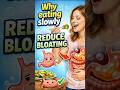 Why Eating Slowly Reduce Bloating #bellyfat  #bloating  #fitnessshorts   #fatburningsecrets