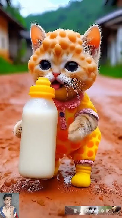 Dudi dudi dum dum 🥰 beautiful orange Dot Cat 🍼🧡🍊12 #cat #cute#love #dudidudidam #shortsfeed #shorts