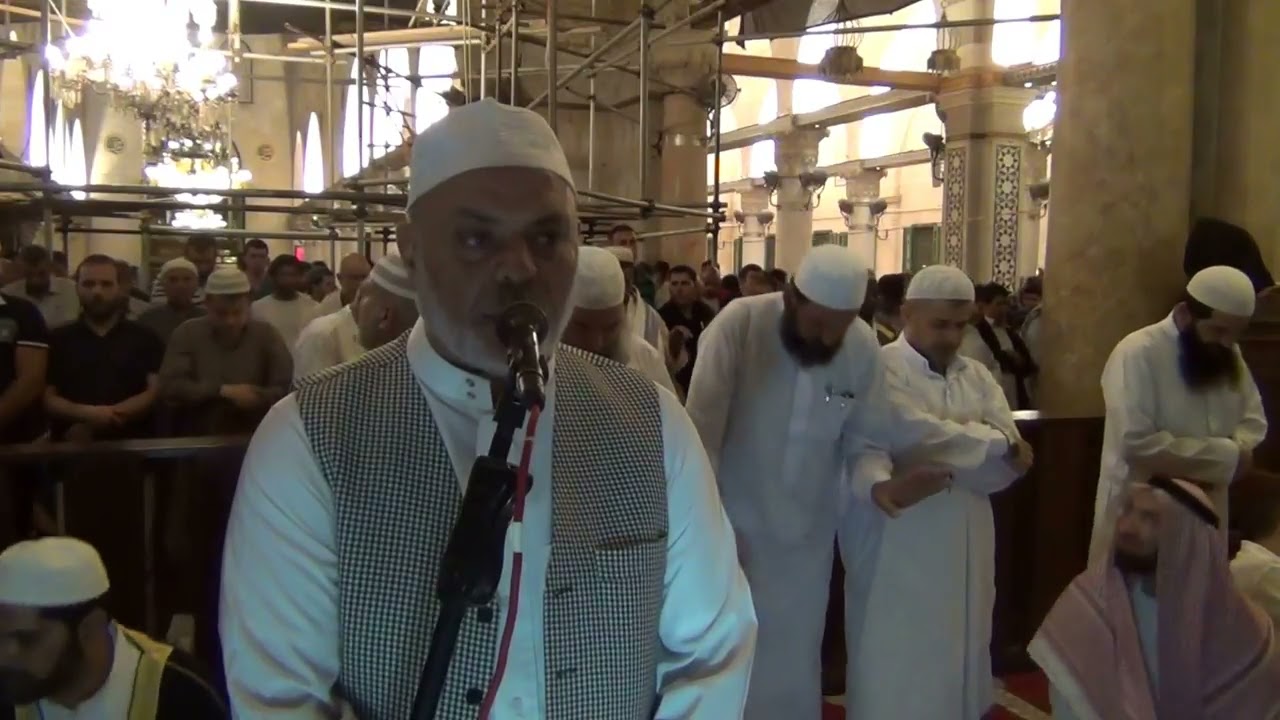 8 تراويح والوتر من المسجد الأقصى المبارك - الشيخ يوسف أبو سنينة - 28/06/2015 - 11 رمضان 1436هـ