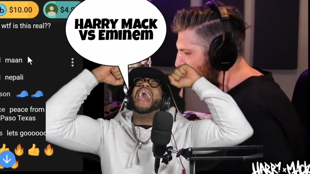 Did HARRY MACK OutRap EMINEM? / HARRY MACK Rap God Freestyle (REACTION)