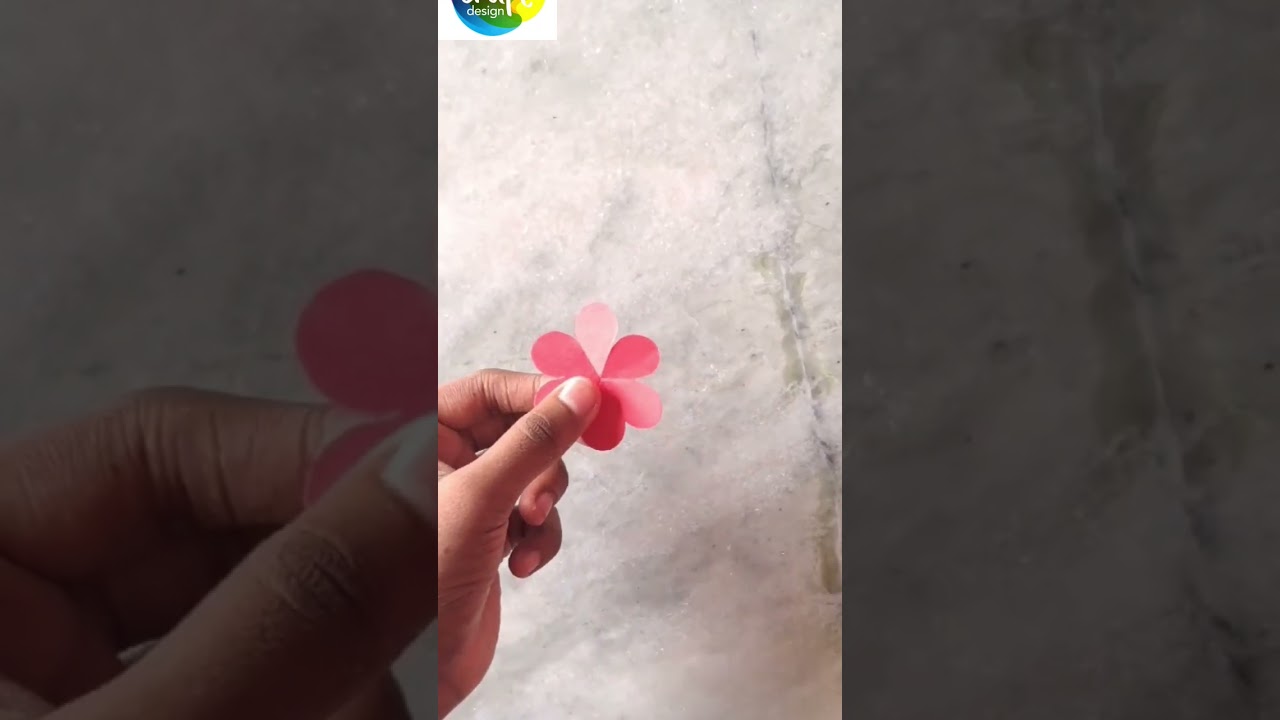 Paper flower craft 