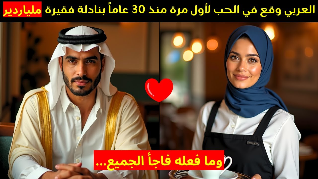 الملياردير العربي وقع في الحب لأول مرة منذ 30 عاماً بنادلة فقيرة، وما فعله فاجأ الجميع...