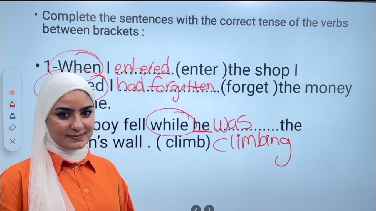 حل سؤال وزاري على قواعد الوحدة الثالثة في اقل من دقيقة افكارو تتكرر في امتحان اللغة الانجليزية