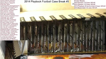 2014 Panini Playbook Football Case Break #5 9/18/15