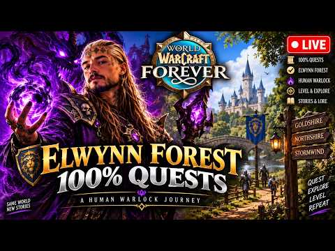100% Elwynn Forest — Every Quest (community beta playthrough)