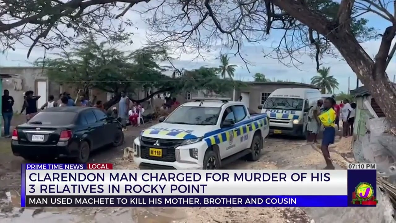 Clarendon Man Charged for Murder of His Relatives in Rocky Point | TVJ News