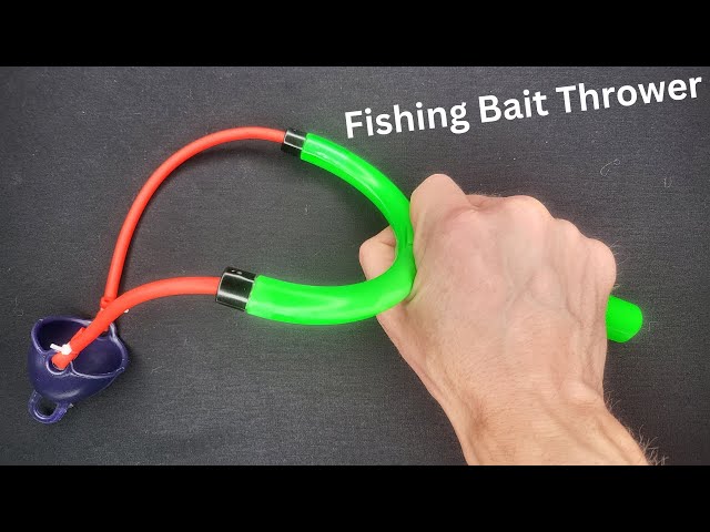 Fishing Slingshot Bait Thrower - Fishing Accessories - Rubber Elastic  Catapult Slingshot [4K] 