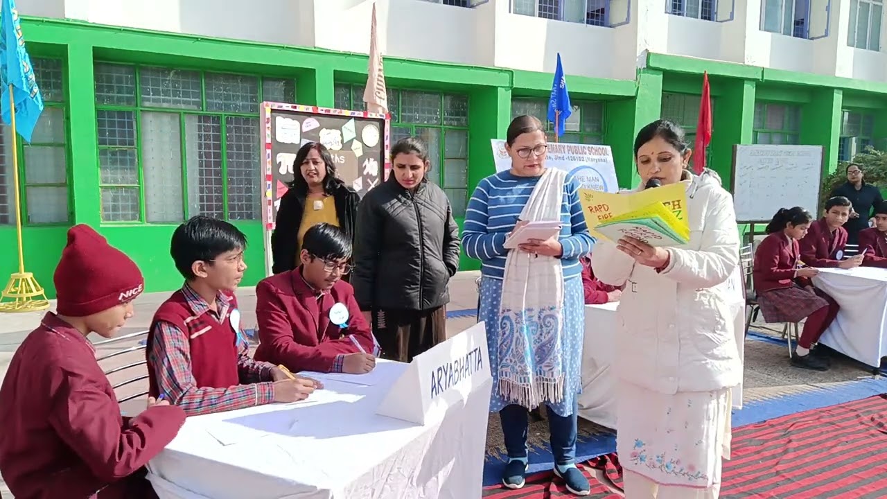 Quiz Competition on Mathematics Day