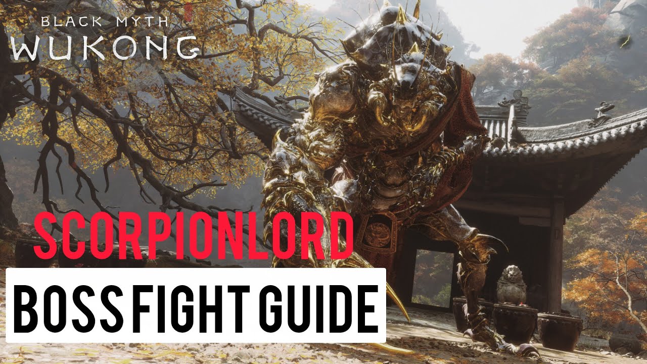 Wukong vs Scorpionlord | Full Fight + Easy Guide | Black Myth: Wukong | GlitchMode