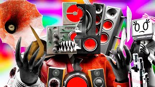 Titan Speaker Man Becomes A Monster !? (Skibidi Toilet Animation)