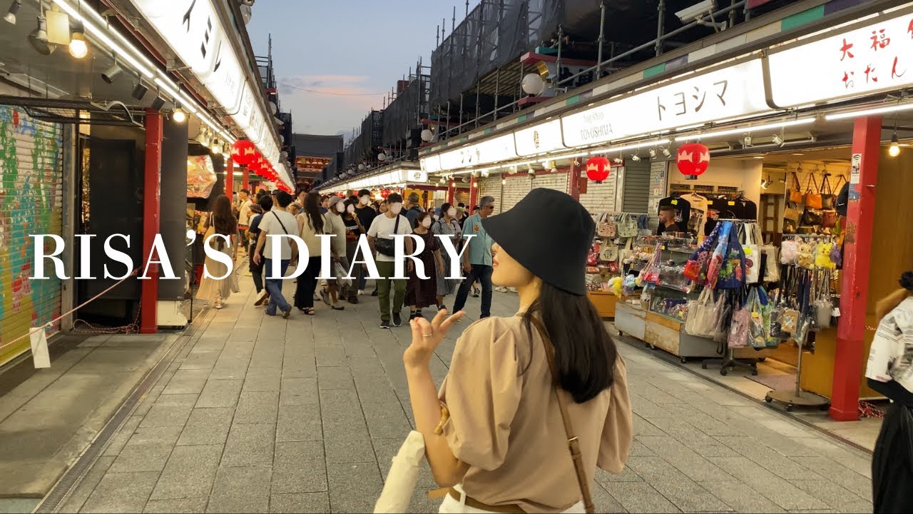TOKYO DIARY| Asakusa exploration, cafe hopping in Omotesando - YouTube