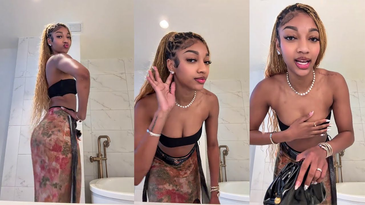 ⁣"Wherever The Night Takes Us.." Outfit Of The Night.. | Angel Reese